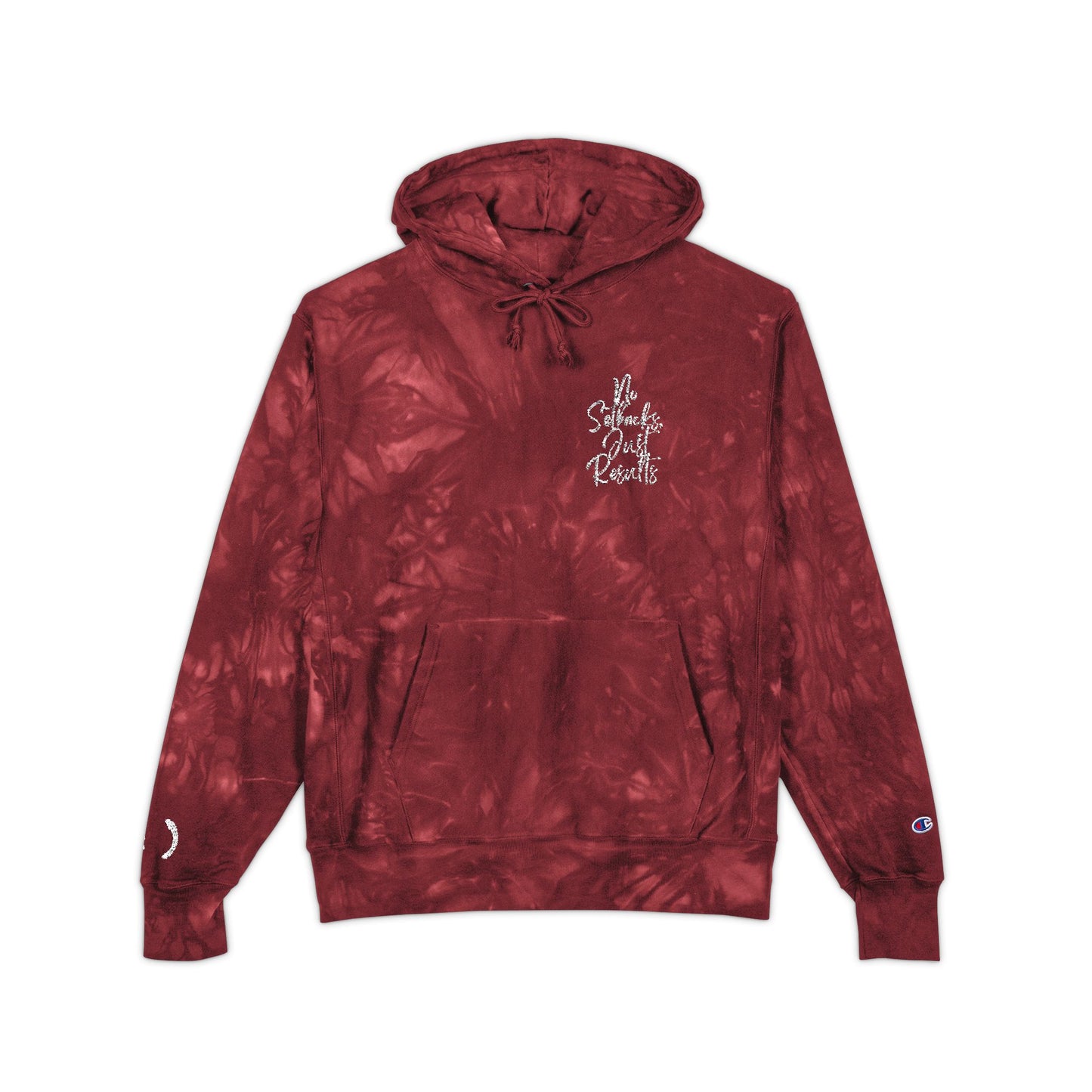 No Setbacks Just Results Tie-Dye Hoodie